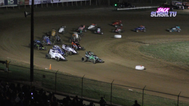LPS Sprint Cars B-Mains and Feature 4/6/19